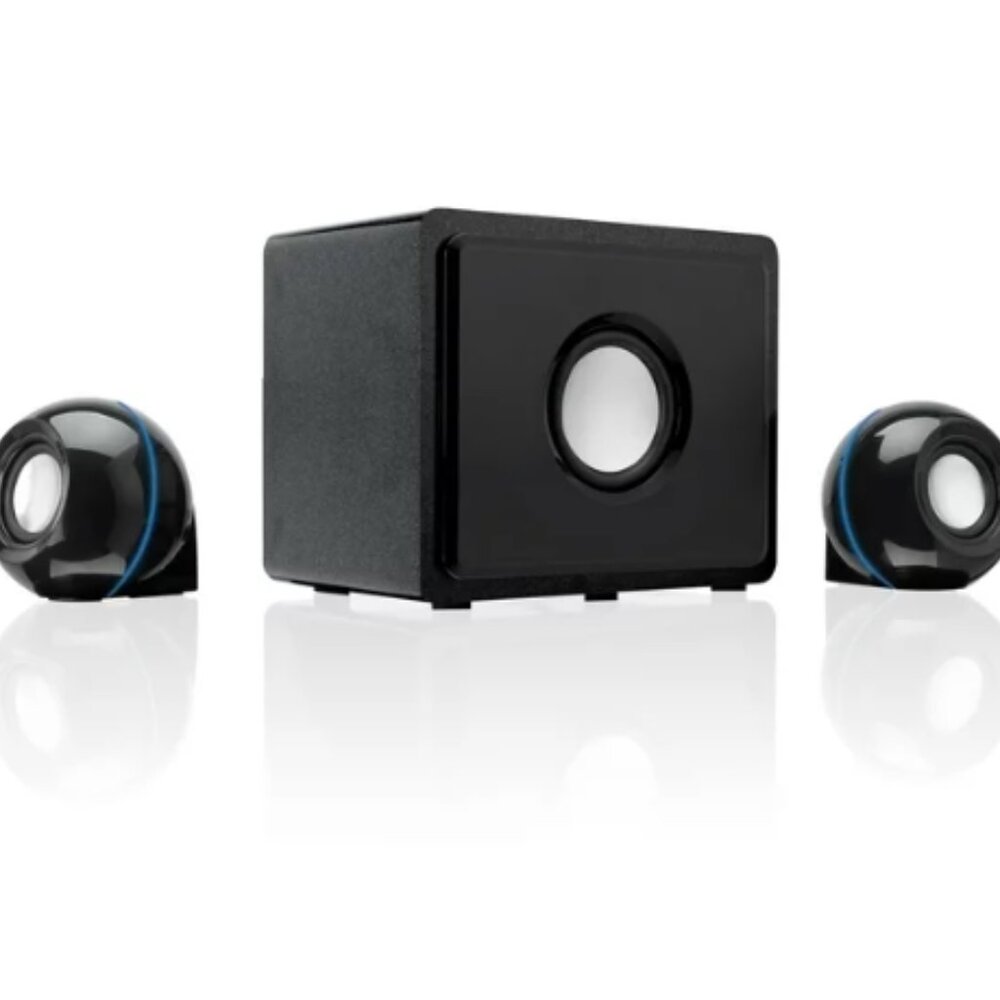 GPX 2.1 Channel Home Theater System with Subwoofer, Black, HT12B